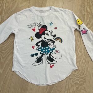 Chaser girls Minnie Mouse shirt sz 5